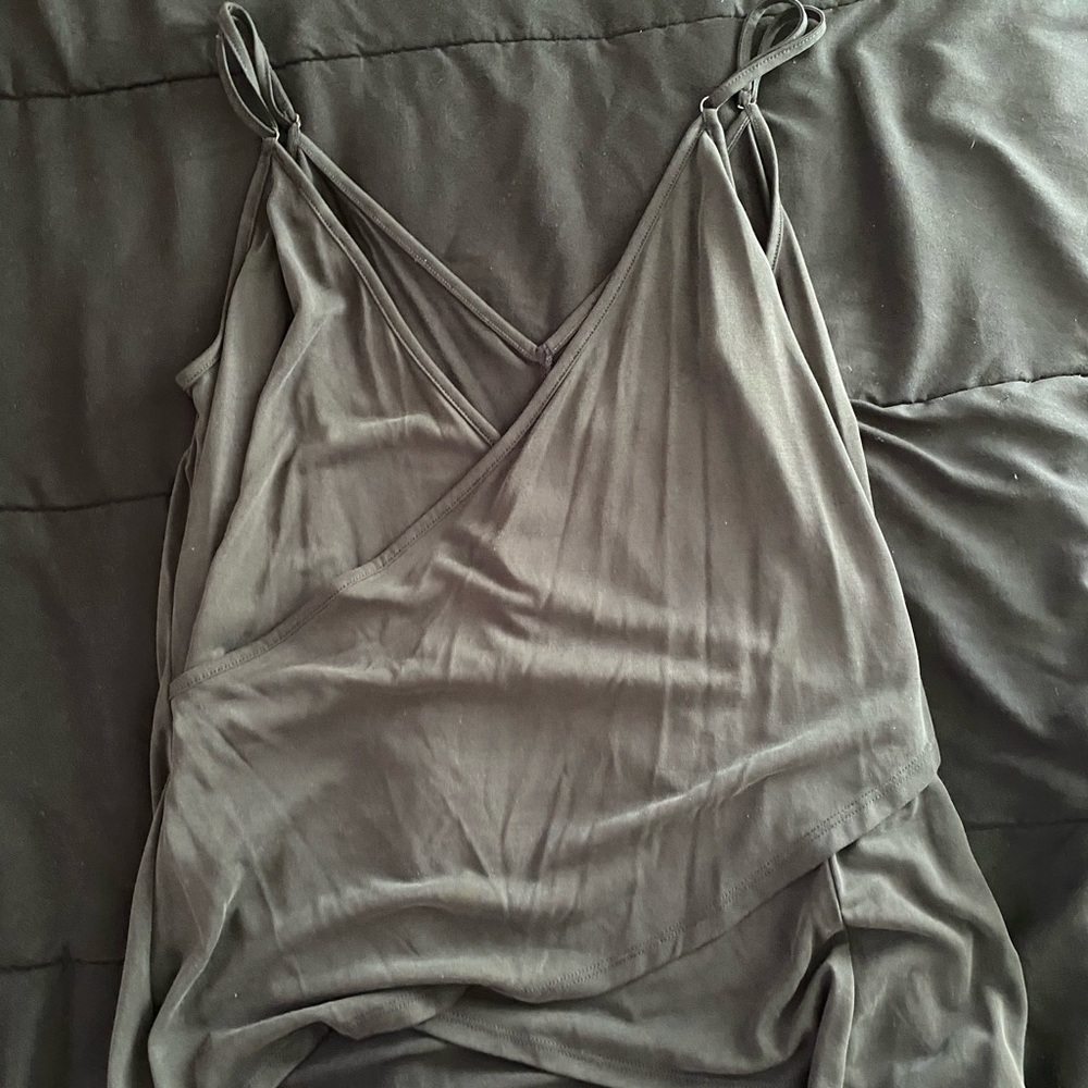 Black back out Tank Top